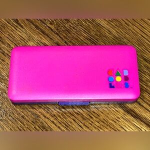 Vintage pink Caboodles manicure set